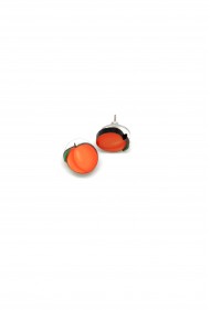 Peach Stud Earrings